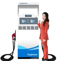Posto de combustível com 1 ou 2 mangueiras