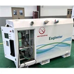 Mini distribuidor de combustível do posto de gasolina 12v com tanque